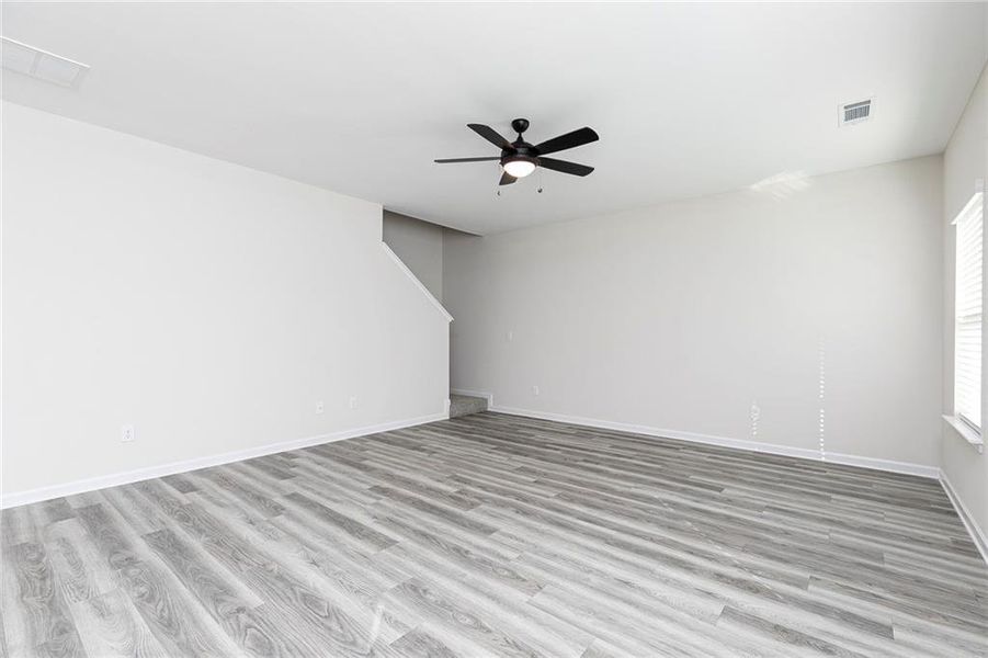 Spacious, unfurnished interior of a new home in Lake Preserve at Jackson Trail, Jefferson (Image 16).