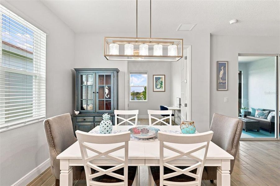 Furnished interior view inside a new home in , Groveland (Image 28).