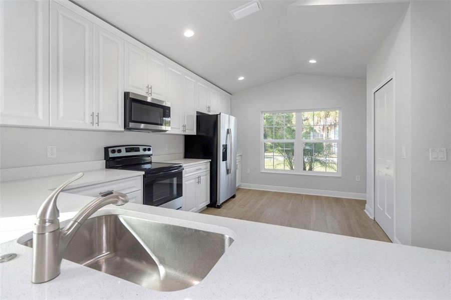 Furnished interior view inside a new home in , New Port Richey (Image 6).