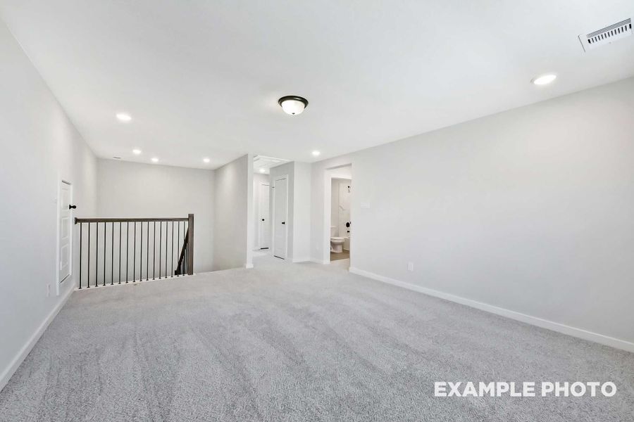 Representative unfurnished interior of a home built from the The Sequoia by Davidson Homes LLC in Sundance Cove, Crosby (Image 34).