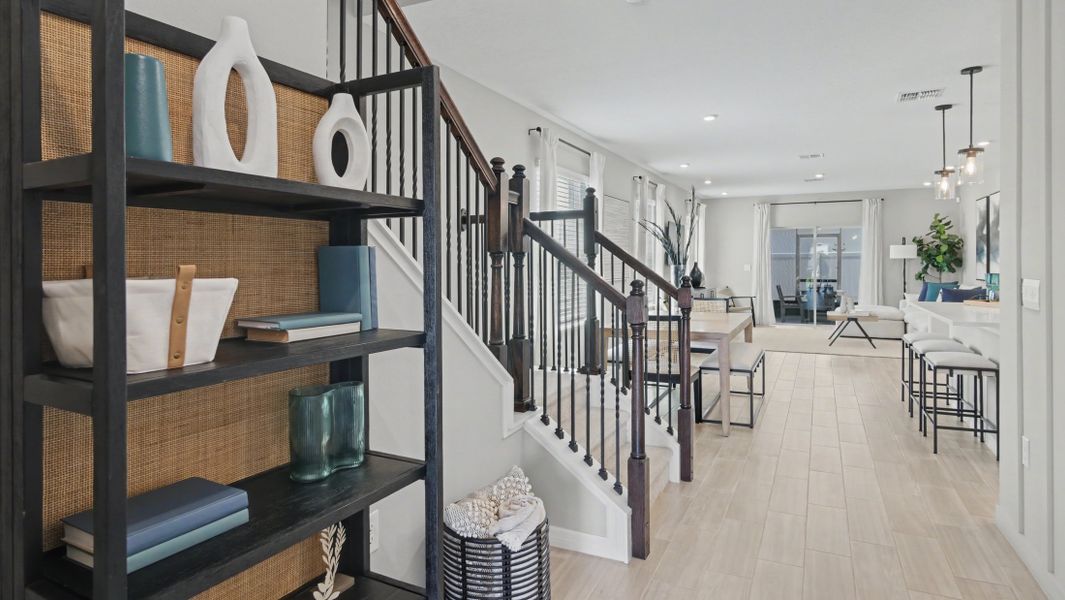 Representative furnished interior of a home built from the Lexington by Maronda Homes in Malabar Springs, Palm Bay (Image 6).