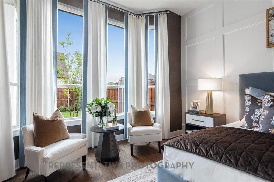 Furnished interior view inside a new home in Tavolo Park, Fort Worth (Image 25).