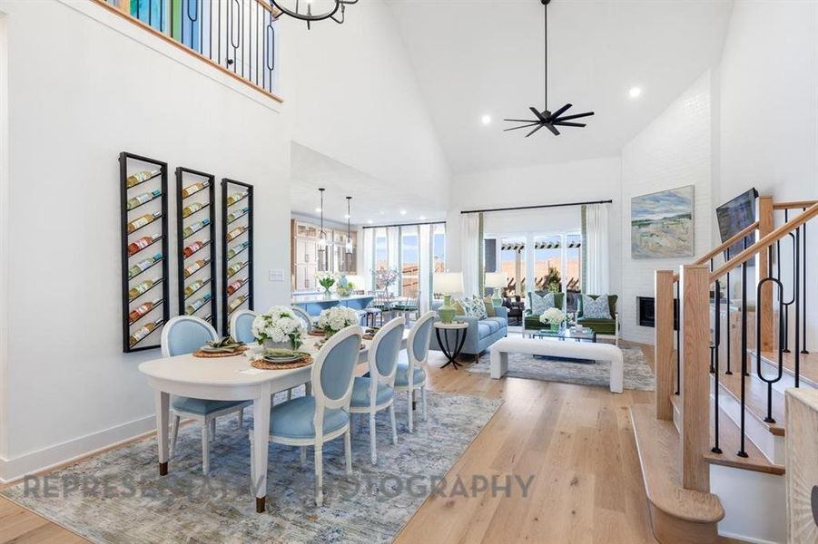 Furnished interior view inside a new home in Sonoma Verde: 70ft. lots, McLendon-Chisholm (Image 31). Furnished interior view inside a new home in Sonoma Verde: 70ft. lots, McLendon-Chisholm (Image 31).