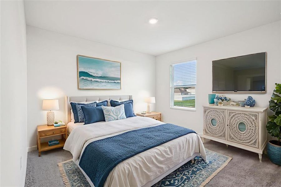 Furnished interior view inside a new home in Ocala Crossings South, Ocala (Image 8).