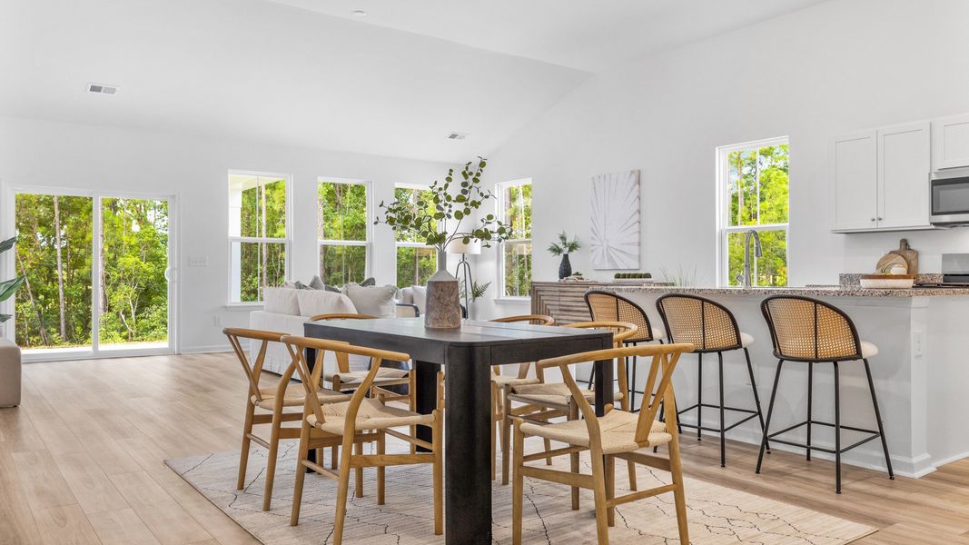 Representative furnished interior of a home built from the Chelsea by DRB Homes in Bluffs at Sun Colony, Longs (Image 14).