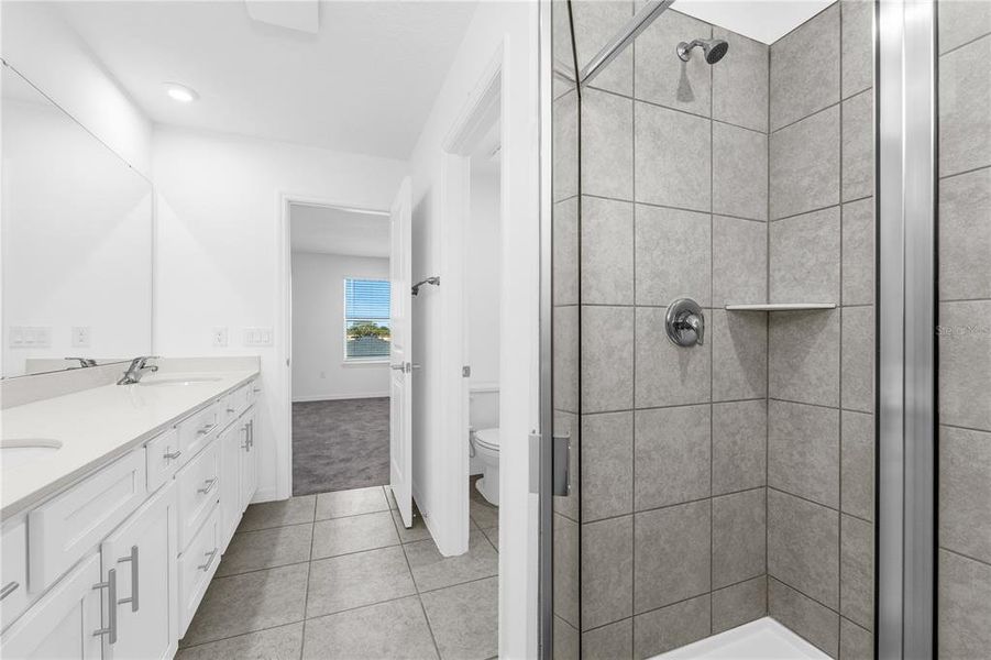 Furnished interior view inside a new home in Oakfield Trails, Parrish (Image 12).