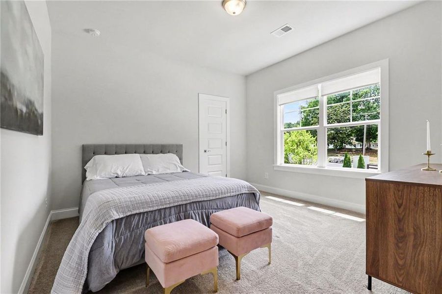 Furnished interior view inside a new home in , Marietta (Image 33).