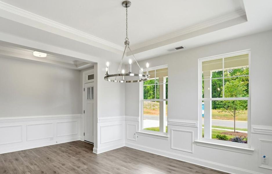 Spacious, unfurnished interior of a new home in Enclave at Riverdale, Huntersville (Image 13).