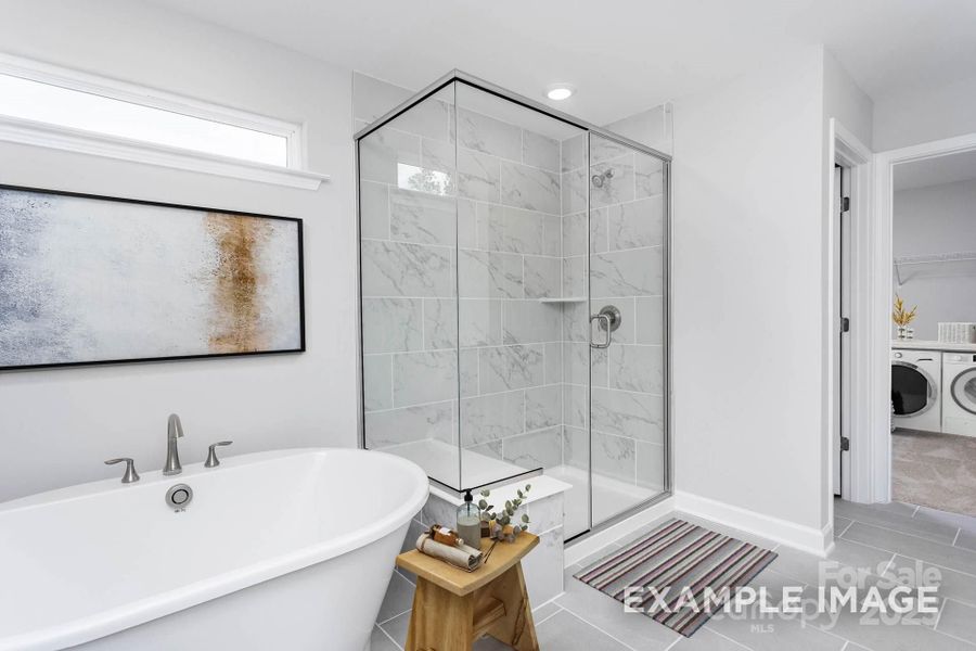 Furnished interior view inside a new home in Enclave at Belmont, Belmont (Image 15).