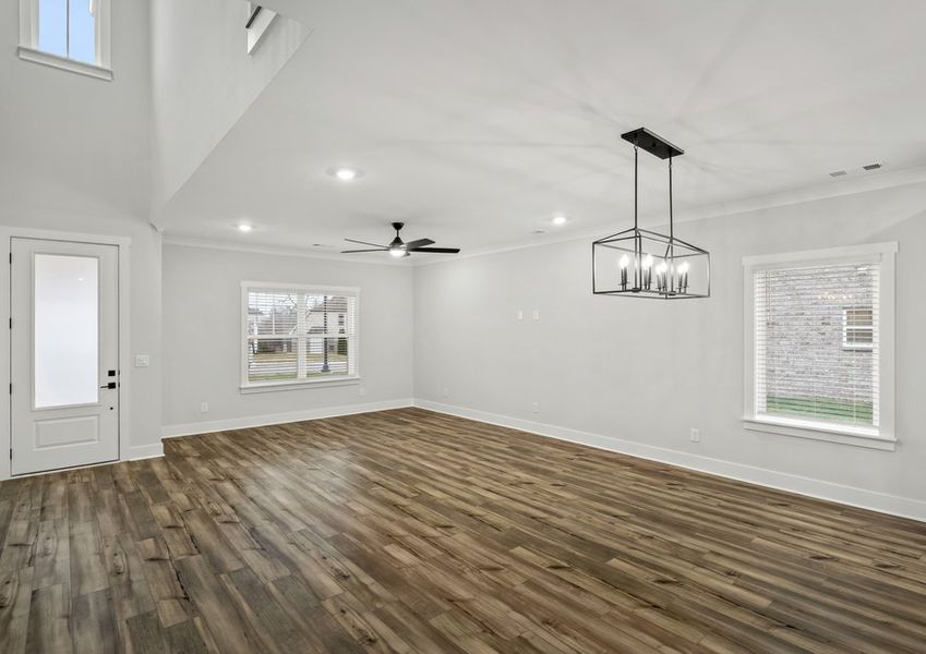 The home is incredibly welcoming.