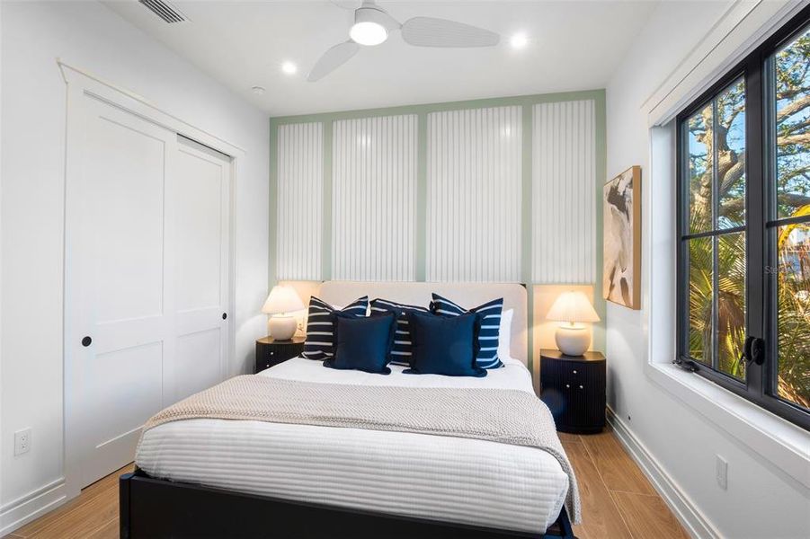 Furnished interior view inside a new home in , Sarasota (Image 42).