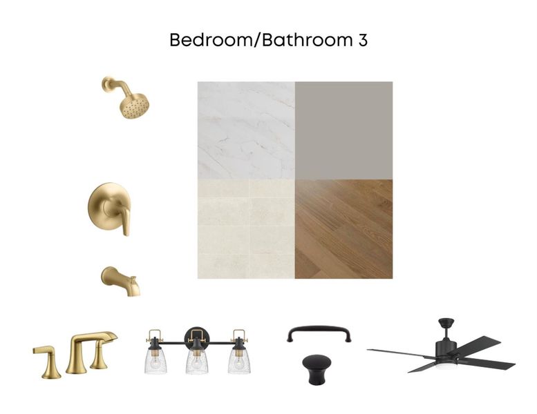 Bedroom & Bathroom 3 Selections