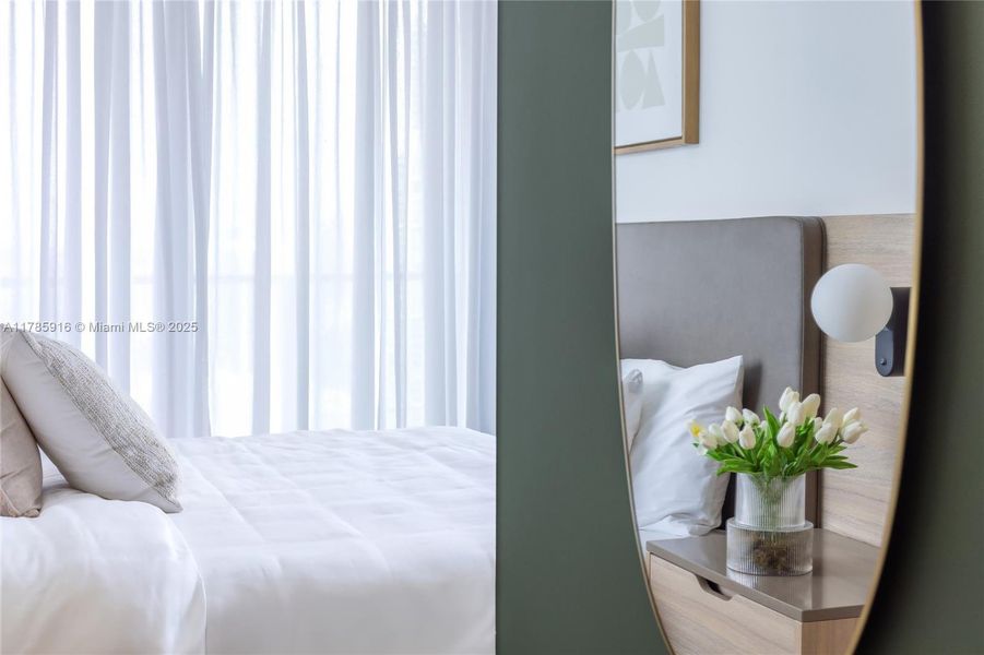 Furnished interior view inside a new home in , Miami (Image 20). Furnished interior view inside a new home in , Miami (Image 20).