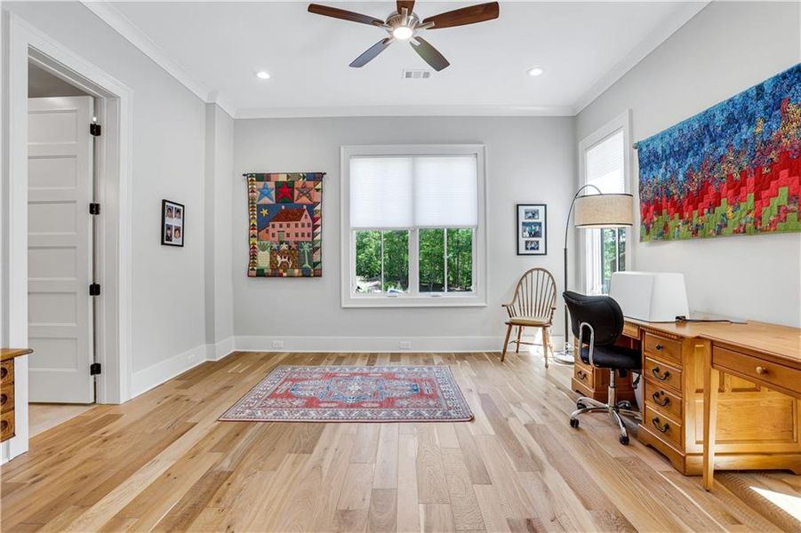 Furnished interior view inside a new home in , Dahlonega (Image 42).