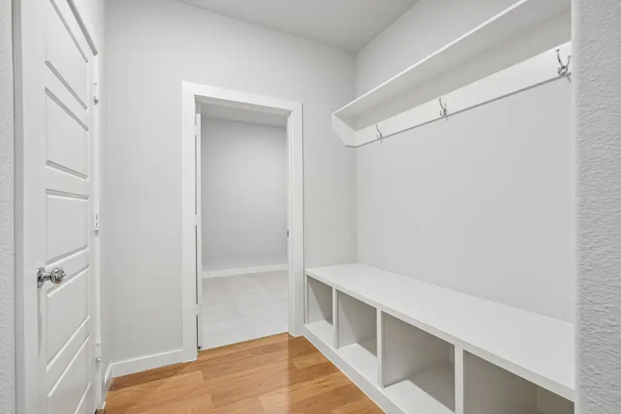 Owners Entry in the Wimbledon home plan by Trophy Signature Homes