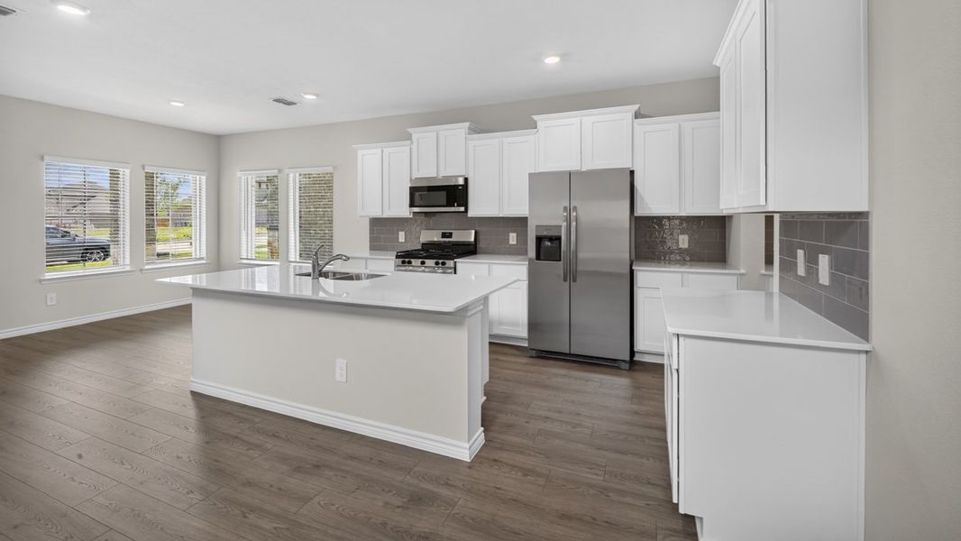 Furnished interior view inside a new home in Lilybrooke at Legacy Hills, Celina (Image 5).