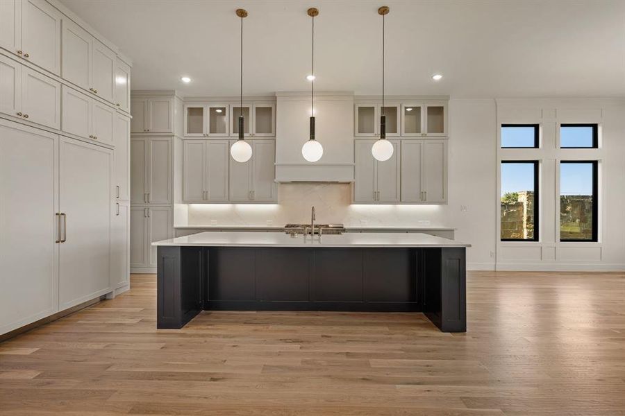 Furnished interior view inside a new home in Montclair, Prosper (Image 5).