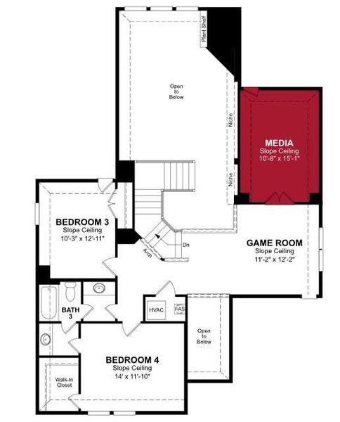 Beazer Homes The Villages at Hurricane Creek Summerfield floorplan. Beazer Homes The Villages at Hurricane Creek Summerfield floorplan.