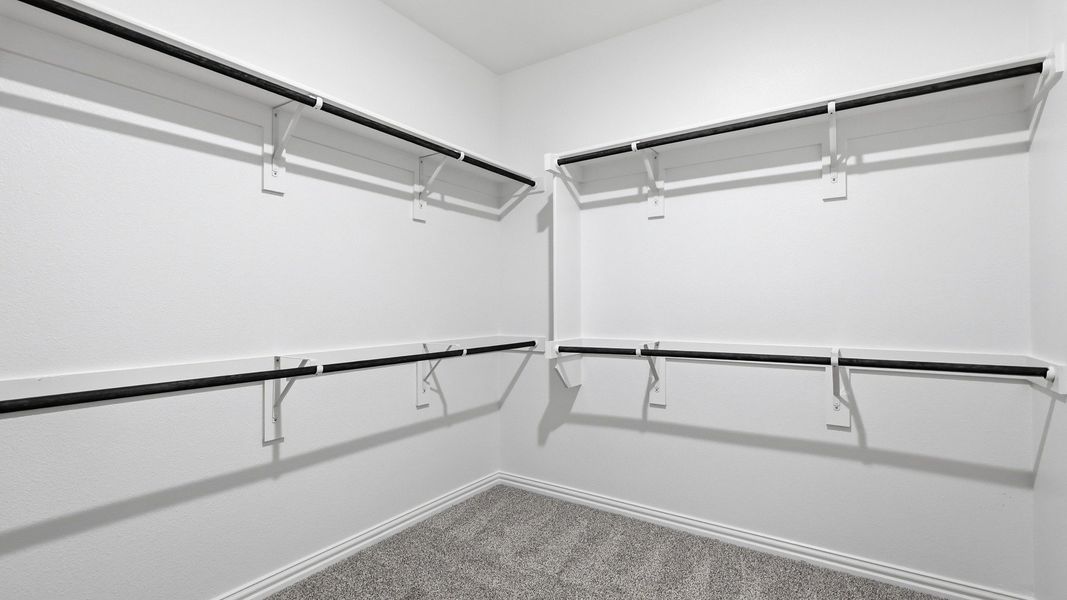 Furnished interior view inside a new home in Anna Ranch, Anna (Image 38).