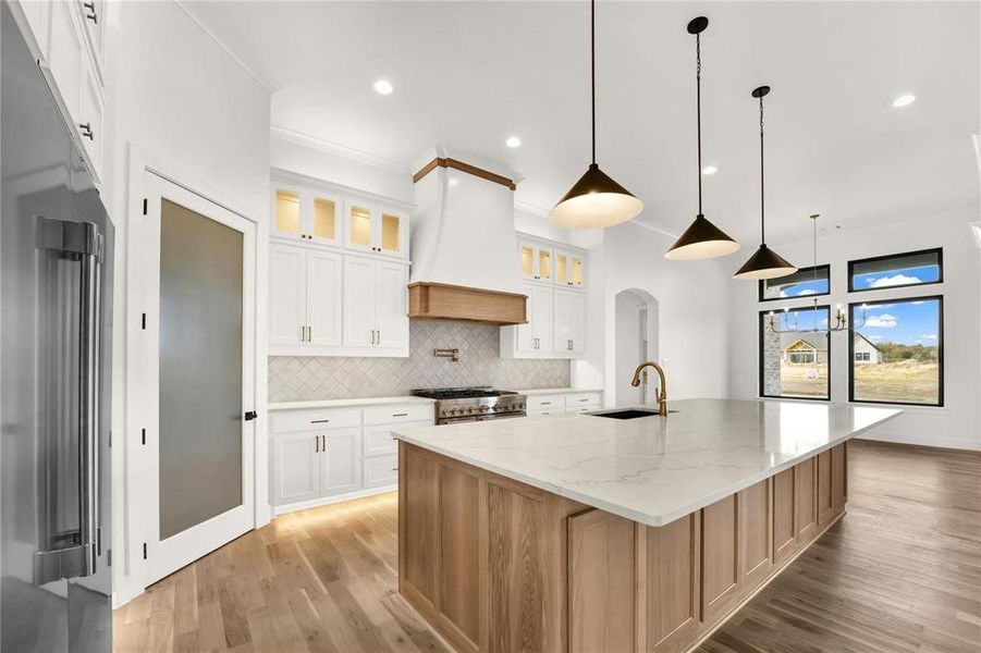 Furnished interior view inside a new home in , Aledo (Image 18).