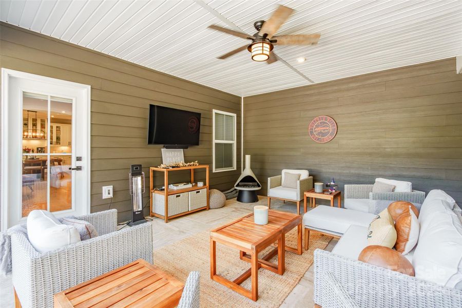 Furnished interior view inside a new home in , Indian Trail (Image 24).