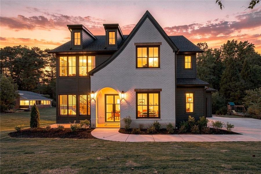 Front exterior of a new home in , Smyrna, GA, highlighting curb appeal (Image 33).
