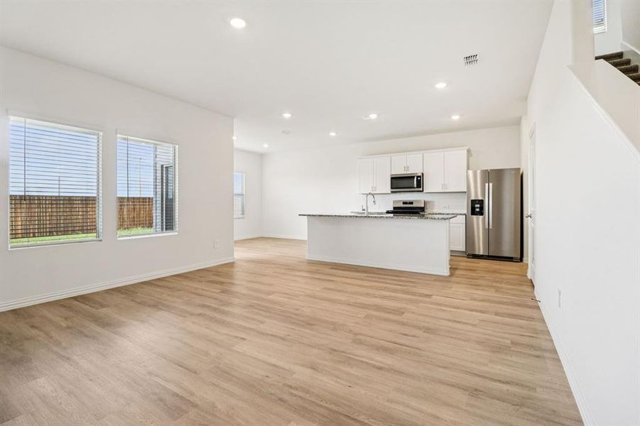 Spacious, unfurnished interior of a new home in River Ridge, Crandall (Image 19). Spacious, unfurnished interior of a new home in River Ridge, Crandall (Image 19).