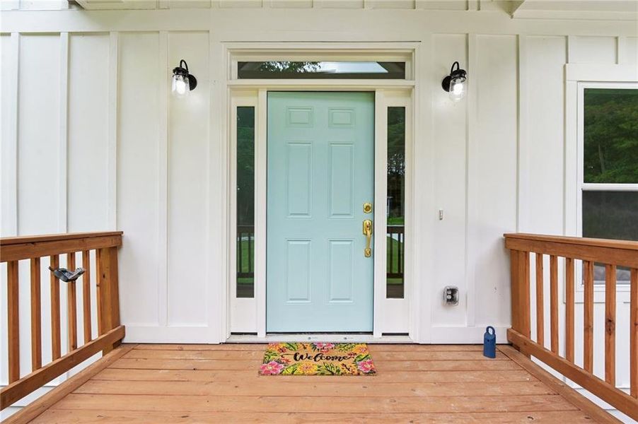 Exterior details and patio area of a home in , Rockmart (Image 29).