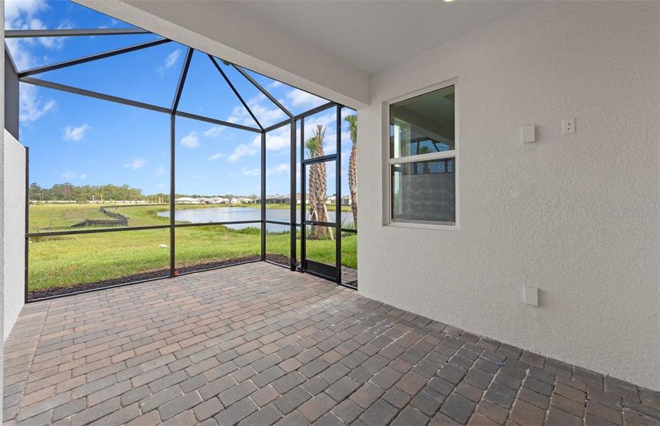 Exterior details and patio area of a home in BeachWalk by Manasota Key, Englewood (Image 21).