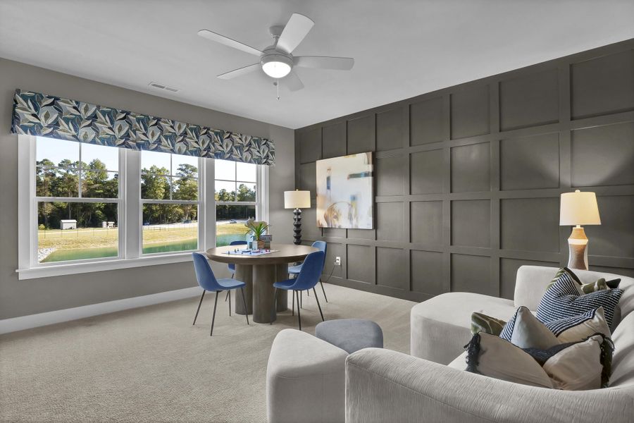 Furnished interior view inside a new home in , Summerville (Image 25).