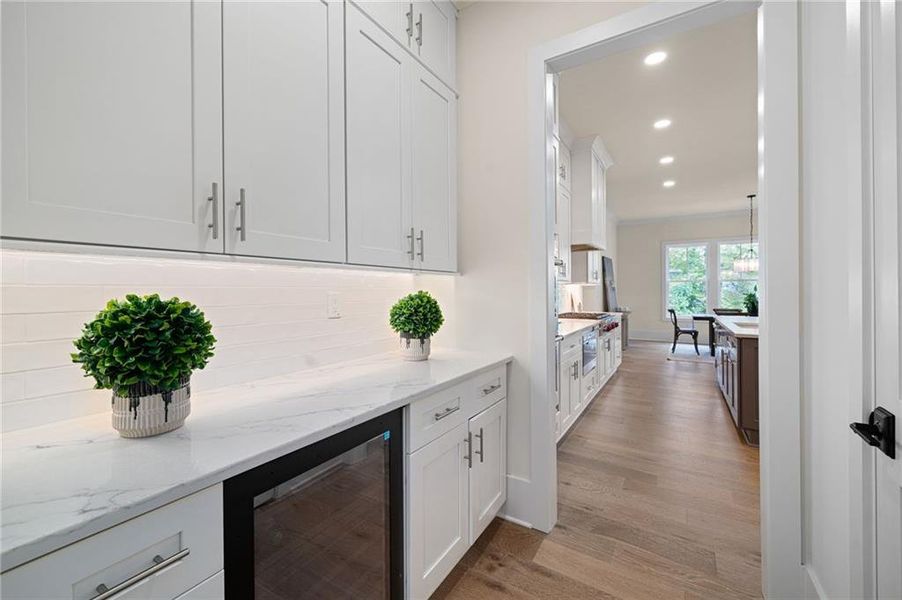 Furnished interior view inside a new home in , Atlanta (Image 15).