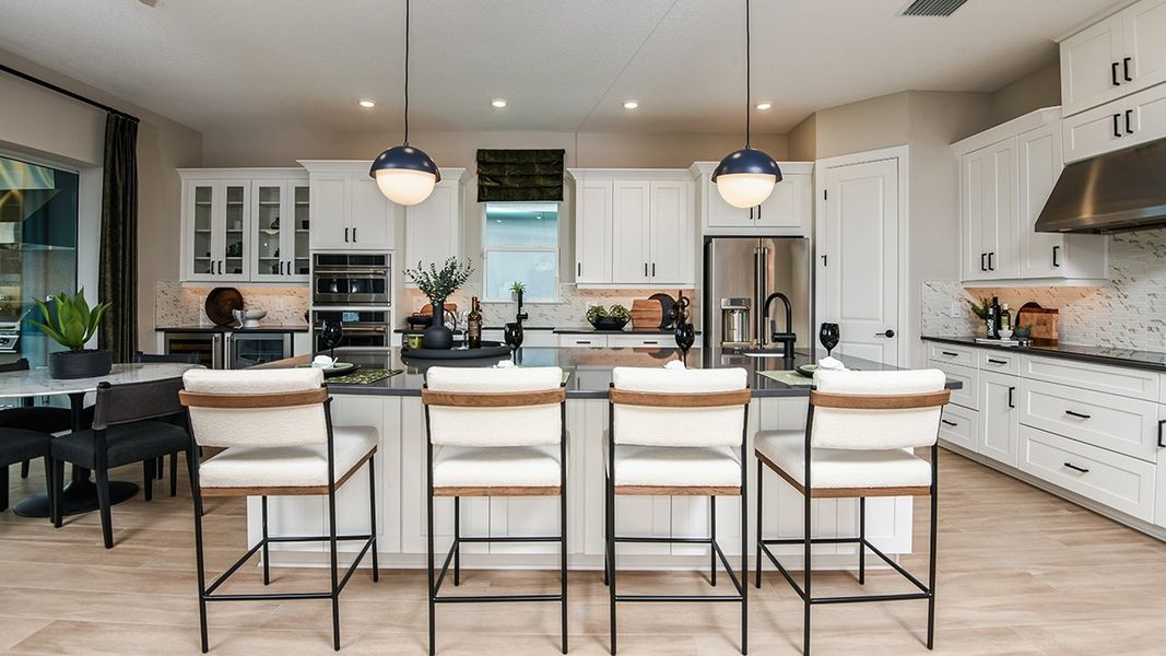 Representative furnished interior of a home built from the Pallazio by Taylor Morrison in Esplanade at Westview, Kissimmee (Image 5). Representative furnished interior of a home built from the Pallazio by Taylor Morrison in Esplanade at Westview, Kissimmee (Image 5).