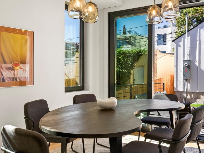 Furnished interior view inside a new home in , Denver (Image 13).