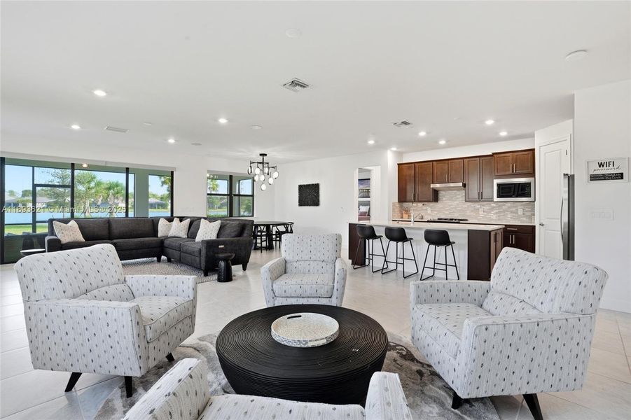 Furnished interior view inside a new home in , Alva (Image 24). Furnished interior view inside a new home in , Alva (Image 24).