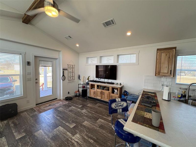 Furnished interior view inside a new home in , Quitman (Image 10).