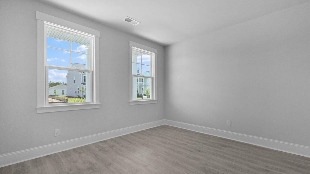 Spacious, unfurnished interior of a new home in Sheep Island, Summerville (Image 35). Spacious, unfurnished interior of a new home in Sheep Island, Summerville (Image 35).