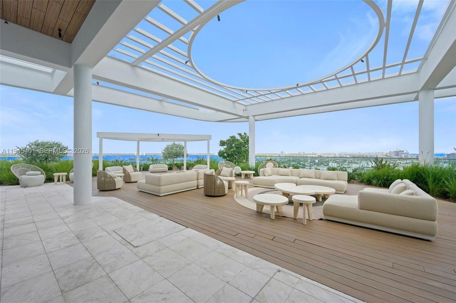Exterior details and patio area of a home in , Miami Beach (Image 17).