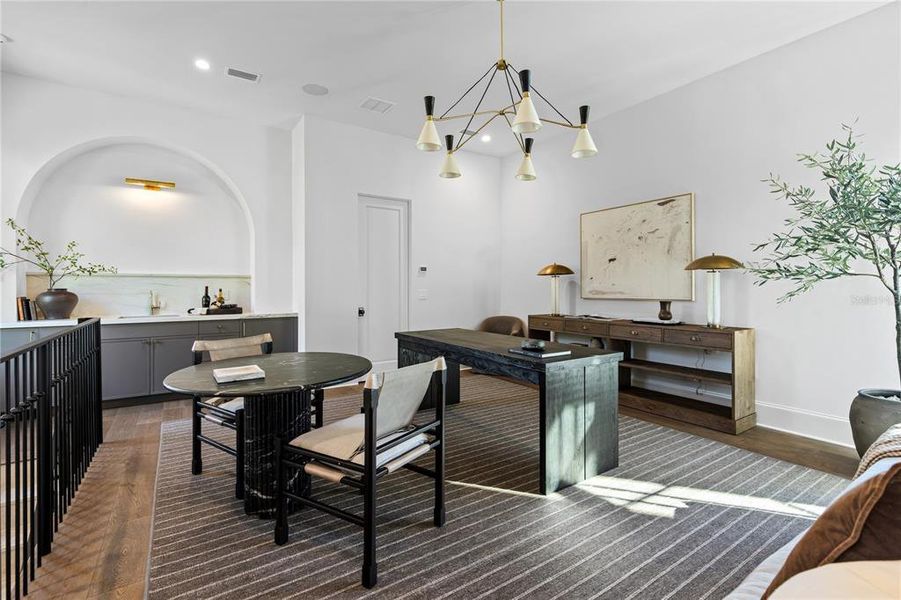 Furnished interior view inside a new home in , Windermere (Image 47).