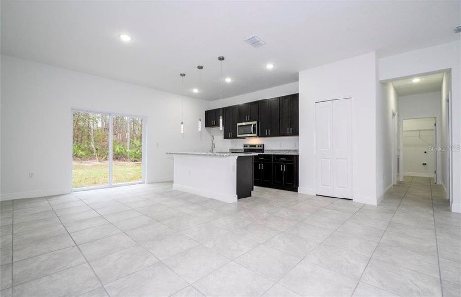 Furnished interior view inside a new home in , Citrus Springs (Image 9).