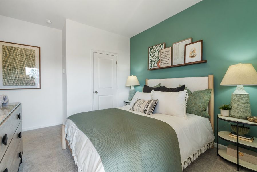 Representative furnished interior of a home built from the Forsyth by Taylor Morrison in Chandler Run, Tucker (Image 11).