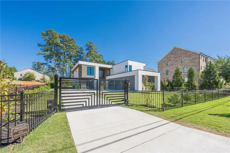 Front exterior of a new home in , Smyrna, GA, highlighting curb appeal (Image 26).