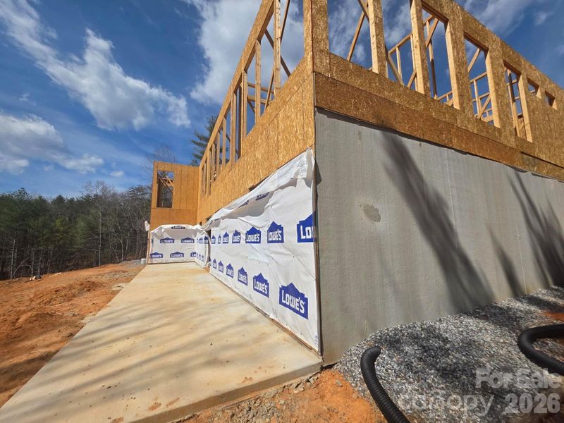 In-progress construction of a new home in , Morganton, NC (Image 4). In-progress construction of a new home in , Morganton, NC (Image 4).