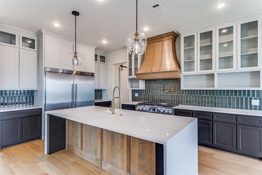 Furnished interior view inside a new home in , Aledo (Image 12).