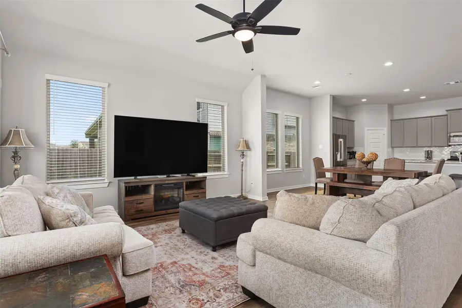 Furnished interior view inside a new home in , Texas City (Image 5). Furnished interior view inside a new home in , Texas City (Image 5).