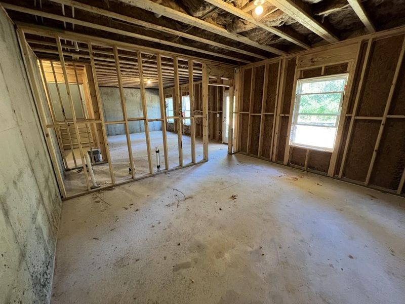 In-progress construction of a new home in Red Bird Manor, Jefferson, GA (Image 21).