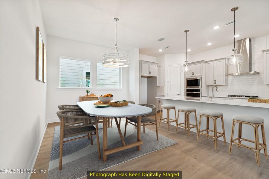 Furnished interior view inside a new home in Seabrook Village 40' Front Entry, Ponte Vedra (Image 12).