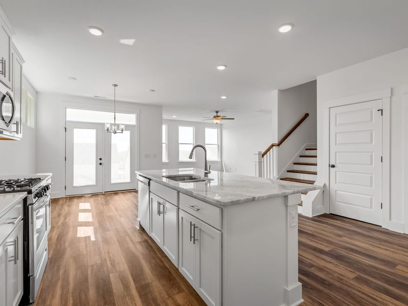 Furnished interior view inside a new home in Meadow Ridge Estates, Josephine (Image 8).