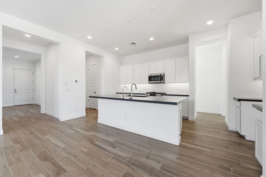 Furnished interior view inside a new home in Combs Ranch, San Tan Valley (Image 8).