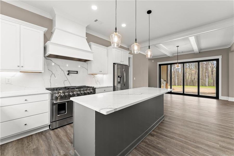 Furnished interior view inside a new home in , Ball Ground (Image 10).