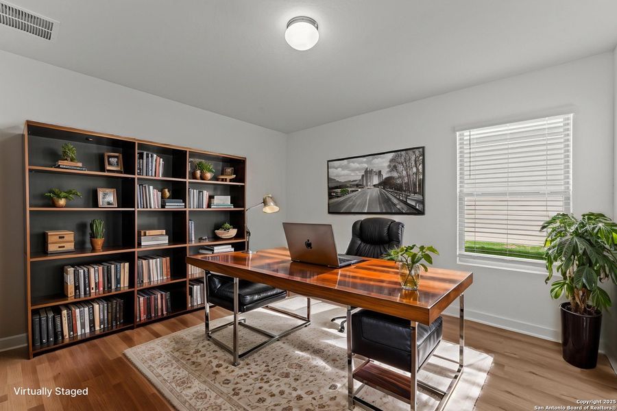 Furnished interior view inside a new home in Greenspoint Heights, Seguin (Image 14). Furnished interior view inside a new home in Greenspoint Heights, Seguin (Image 14).